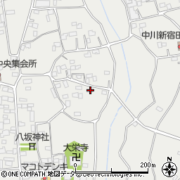 茨城県結城市山川新宿377-2周辺の地図