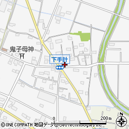 埼玉県深谷市下手計271周辺の地図