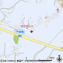 茨城県石岡市下林723-2周辺の地図