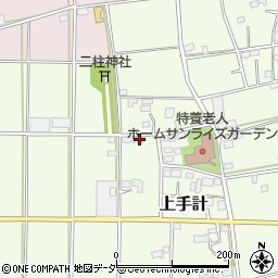 埼玉県深谷市上手計306周辺の地図