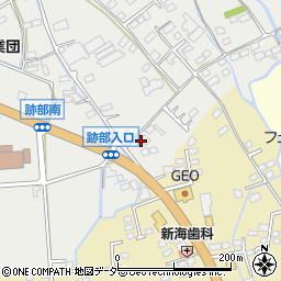 長野県佐久市跡部13周辺の地図