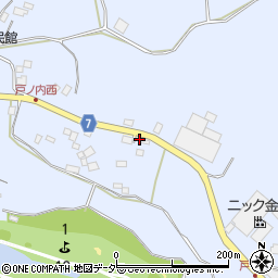 茨城県石岡市下林2541周辺の地図