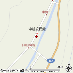 長野県小県郡長和町和田中組558周辺の地図