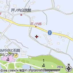 茨城県石岡市下林2567-1周辺の地図