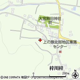 長野県松本市梓川梓4371周辺の地図