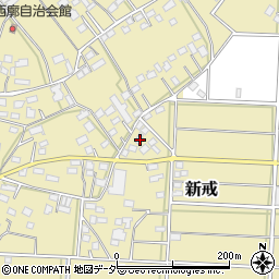 埼玉県深谷市新戒1359周辺の地図