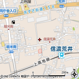 長野県松本市島立261周辺の地図