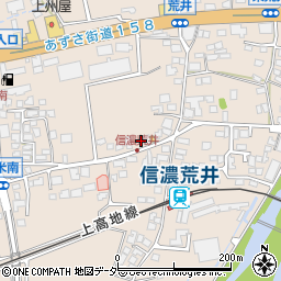 長野県松本市島立248周辺の地図