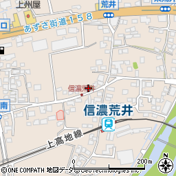 長野県松本市島立218周辺の地図