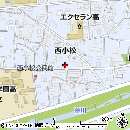 長野県松本市里山辺西小松4253周辺の地図