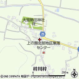 長野県松本市梓川梓4394周辺の地図