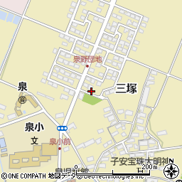 長野県佐久市三塚294周辺の地図