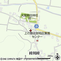 長野県松本市梓川梓4393周辺の地図