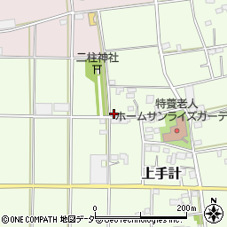 埼玉県深谷市上手計214周辺の地図