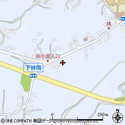 茨城県石岡市下林720-3周辺の地図