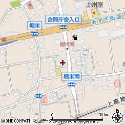 長野県松本市島立882周辺の地図