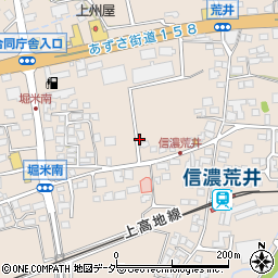 長野県松本市島立244周辺の地図