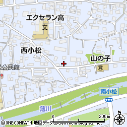 長野県松本市里山辺西小松4223周辺の地図