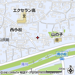 長野県松本市里山辺西小松4222周辺の地図