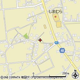 長野県松本市梓川倭1275周辺の地図