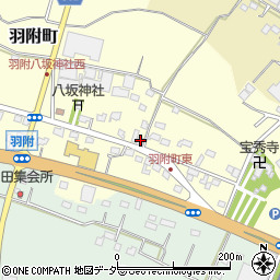 群馬県館林市羽附町646-2周辺の地図