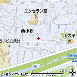 長野県松本市里山辺西小松4236周辺の地図