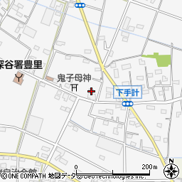 埼玉県深谷市下手計236周辺の地図