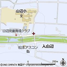 長野県松本市入山辺19周辺の地図