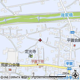 長野県佐久市平賀周辺の地図
