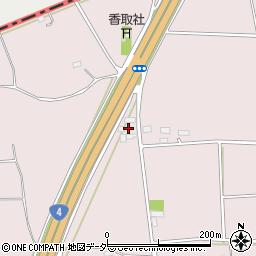 茨城県古河市上片田598周辺の地図