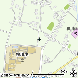 長野県松本市梓川梓769-2周辺の地図
