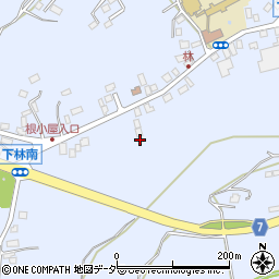 茨城県石岡市下林820周辺の地図