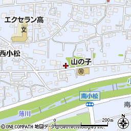 長野県松本市里山辺西小松3729周辺の地図