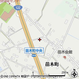 群馬県館林市苗木町2447-296周辺の地図