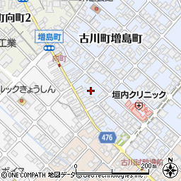 岐阜県飛騨市古川町増島町8周辺の地図