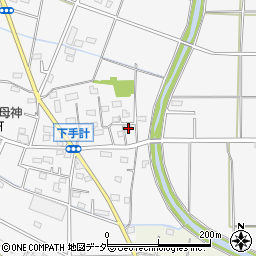 埼玉県深谷市下手計260周辺の地図