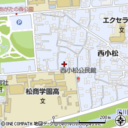 長野県松本市里山辺西小松4274周辺の地図