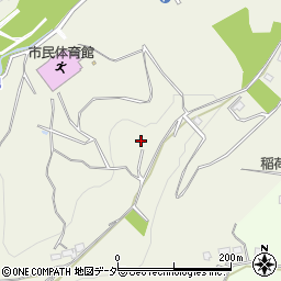 庚申山総合公園さくら山展望台トイレ周辺の地図