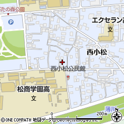 長野県松本市里山辺西小松4263-1周辺の地図