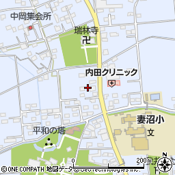 埼玉県熊谷市妻沼1250周辺の地図