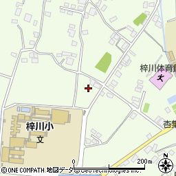 長野県松本市梓川梓770周辺の地図
