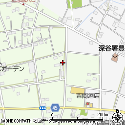 埼玉県深谷市上手計54周辺の地図
