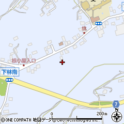 茨城県石岡市下林819-1周辺の地図