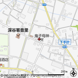 埼玉県深谷市下手計233周辺の地図