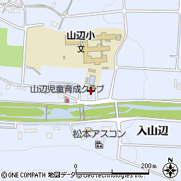 長野県松本市入山辺31-3周辺の地図