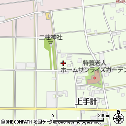 埼玉県深谷市上手計213周辺の地図