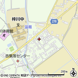 長野県松本市梓川梓857-4周辺の地図