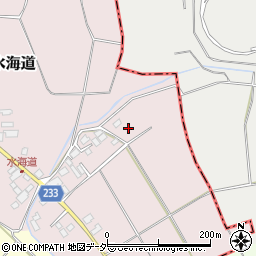 茨城県結城市水海道257周辺の地図