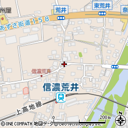 長野県松本市島立22周辺の地図
