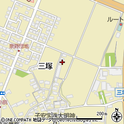 長野県佐久市三塚114周辺の地図